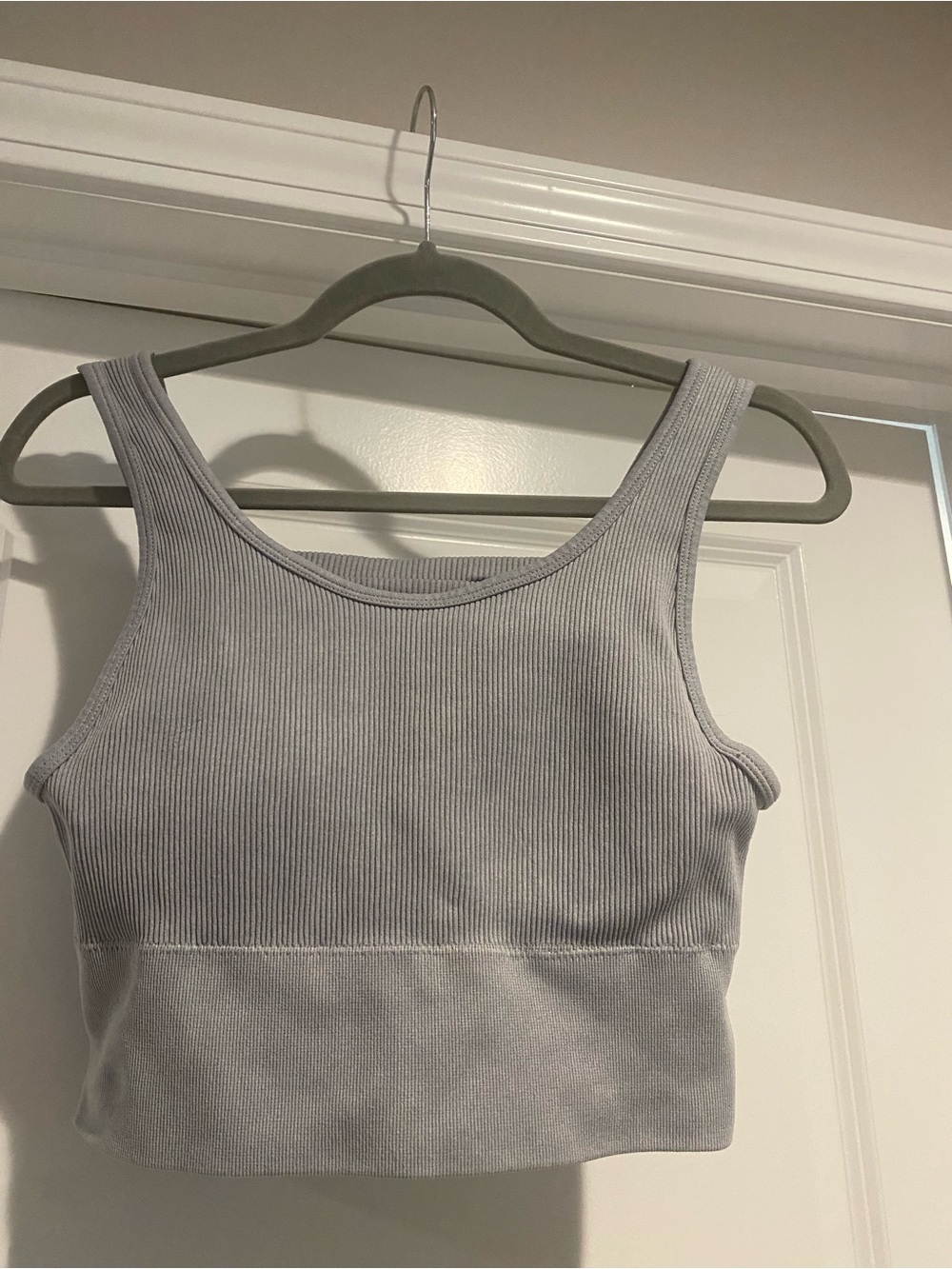 Harmony balance ribbed padded sports bra